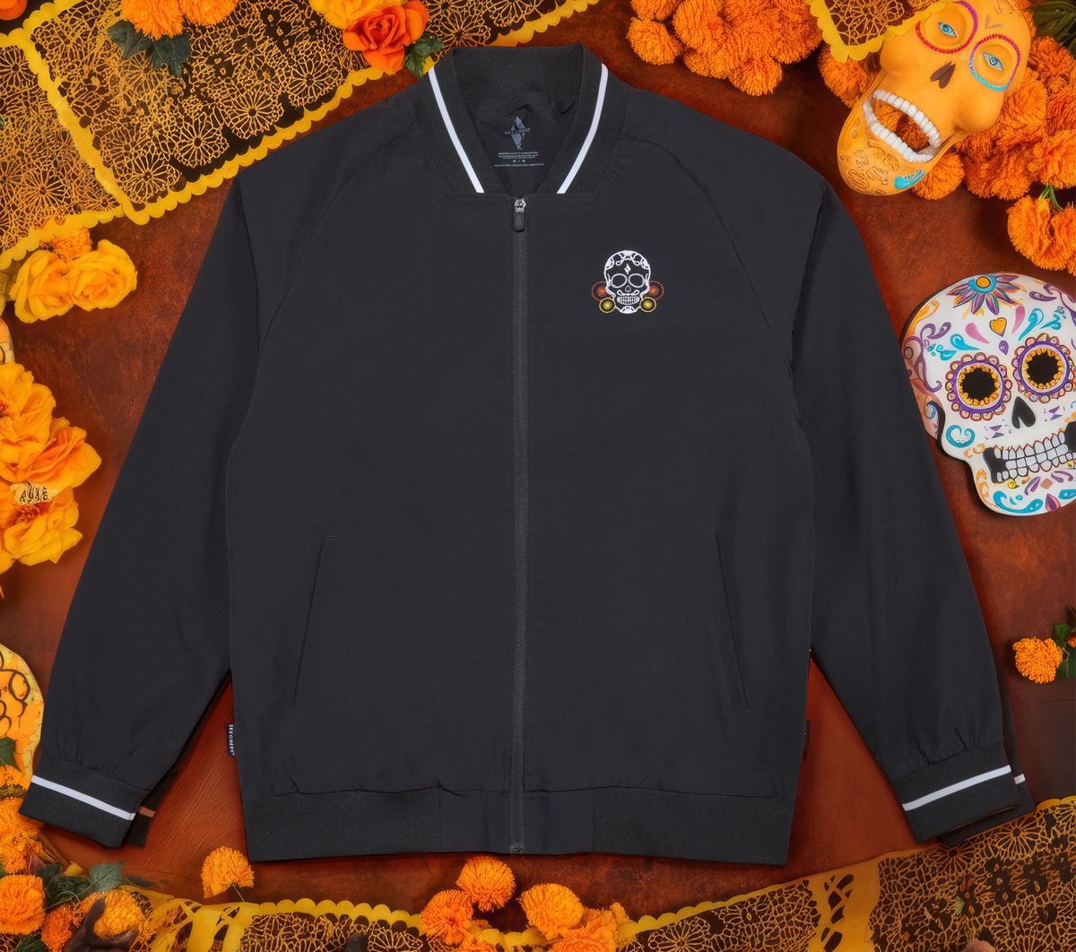 Dia de Muertos Bomber Jacket / Skechers Men