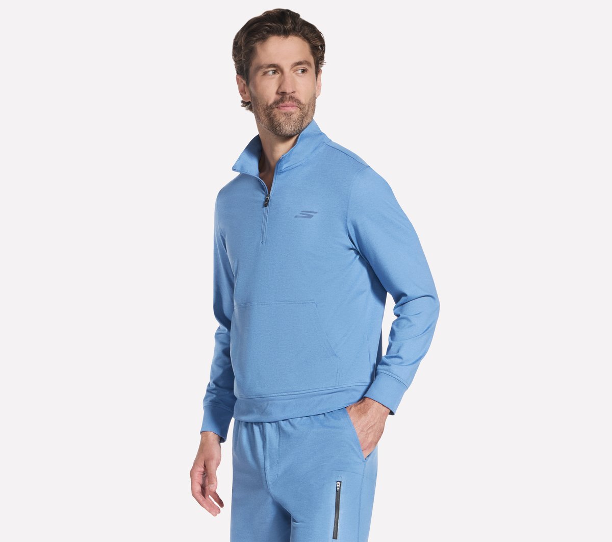 Weekend Easy 1/4 Zip / Skechers Men