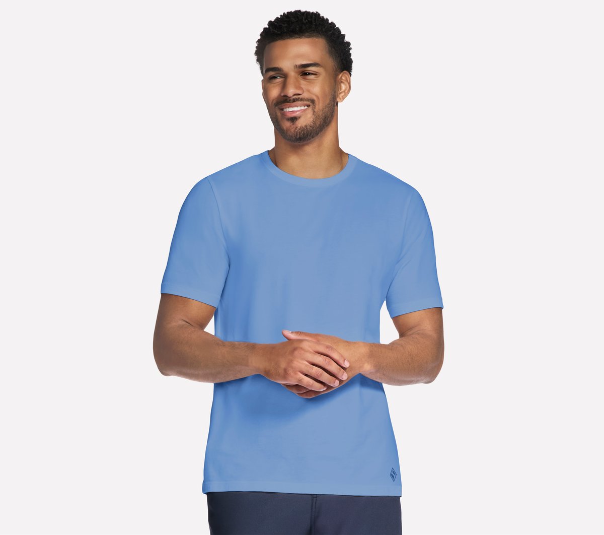 GO DRI Pima Crew / Skechers Men