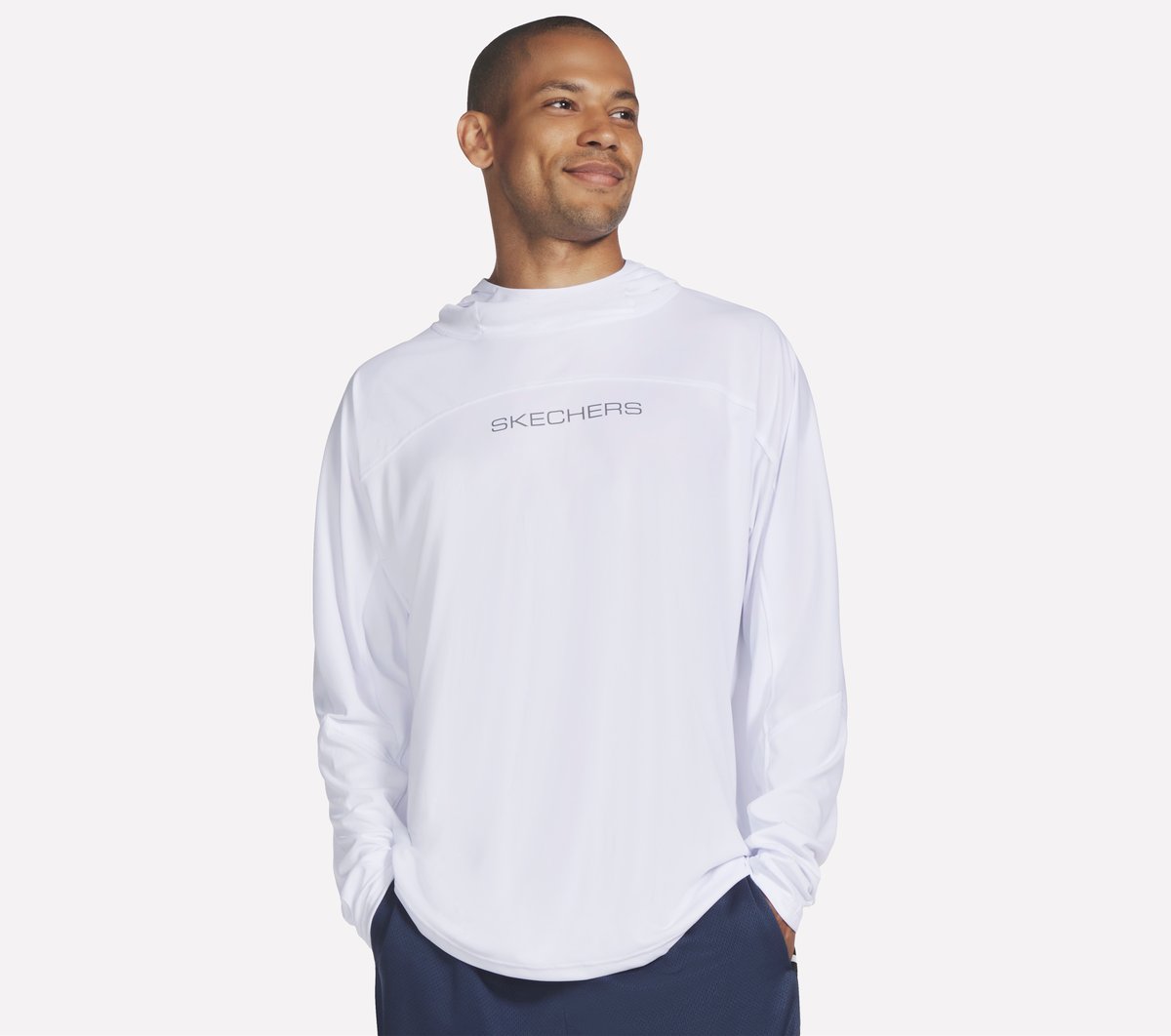 Hoops Long Sleeve Hoodie / Skechers Men