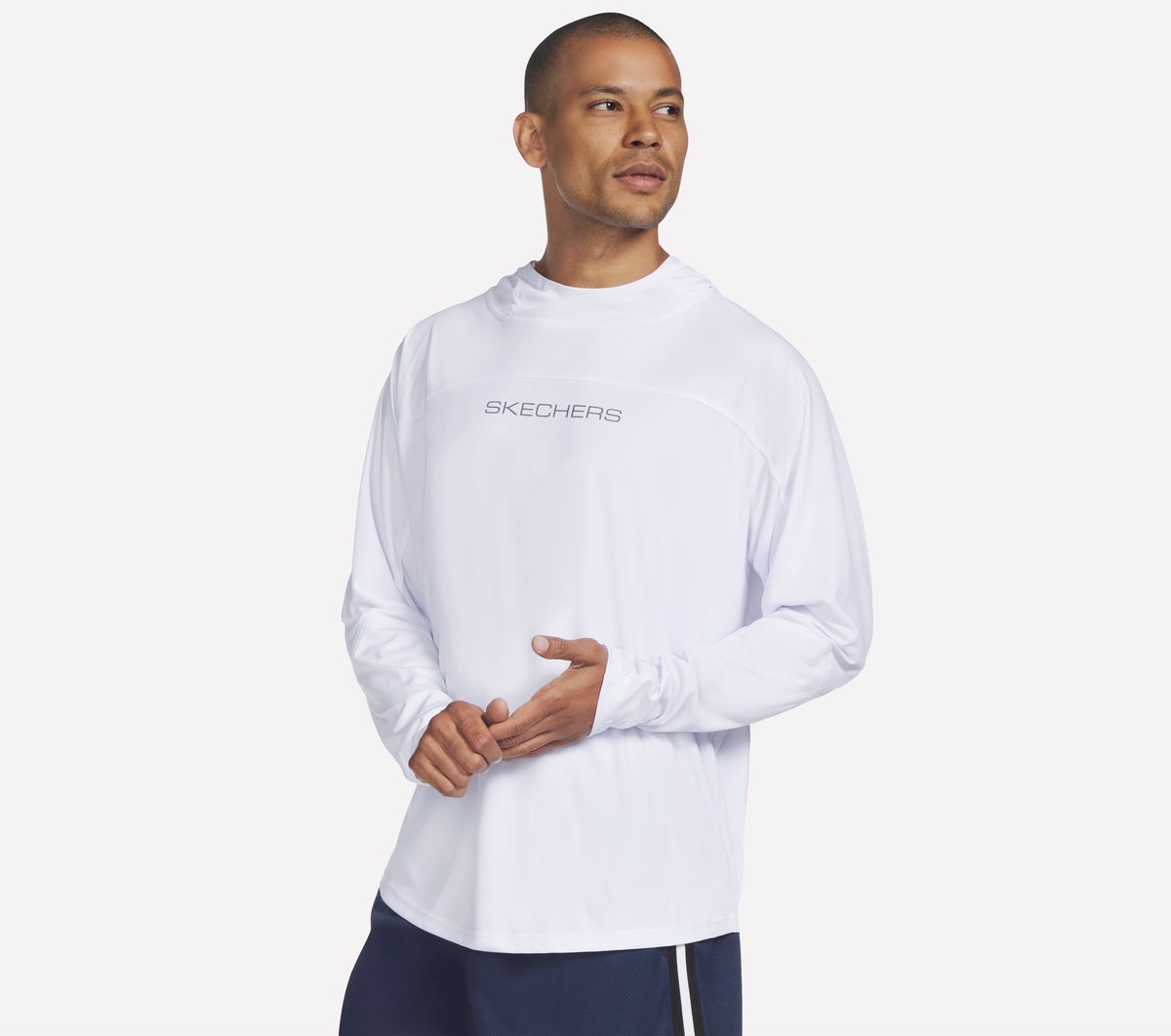 Hoops Long Sleeve Hoodie / Skechers Men