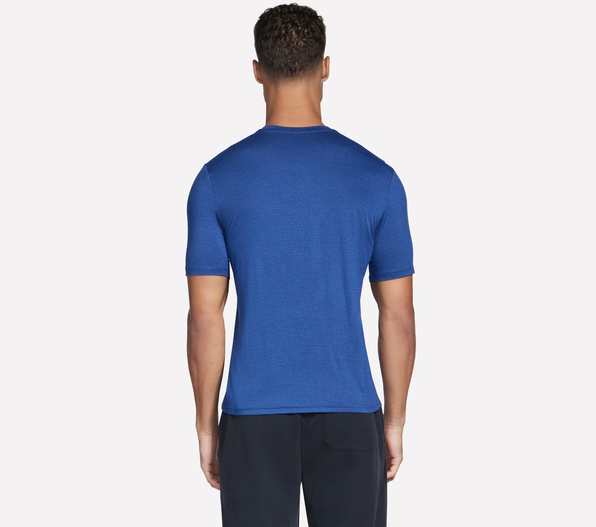 GO DRI All Day Stripe Tee / Skechers Men