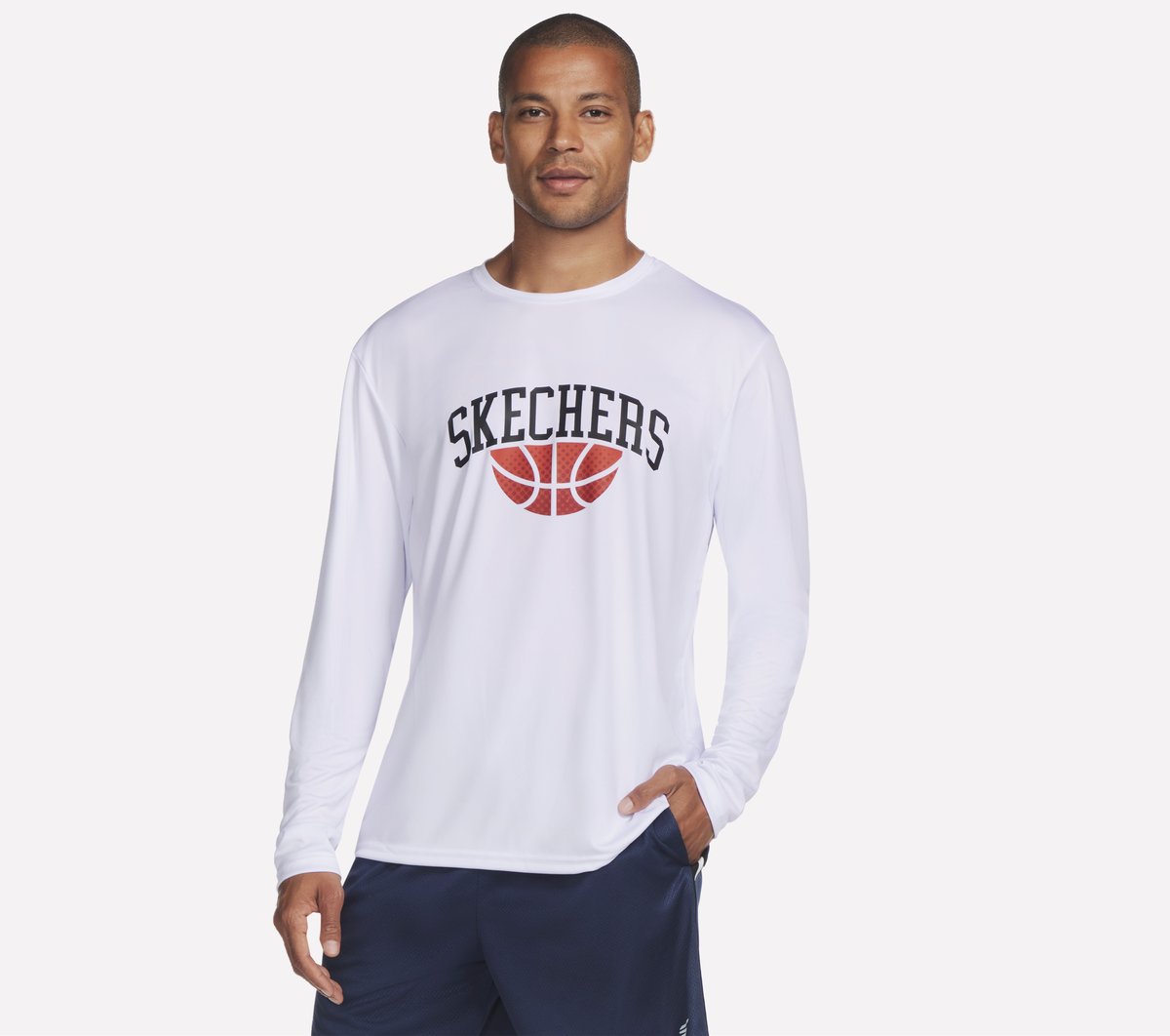 Hoops Long Sleeve Tee / Skechers Men