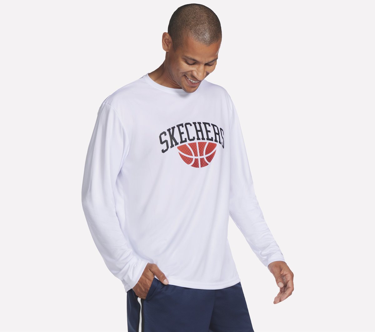 Hoops Long Sleeve Tee / Skechers Men