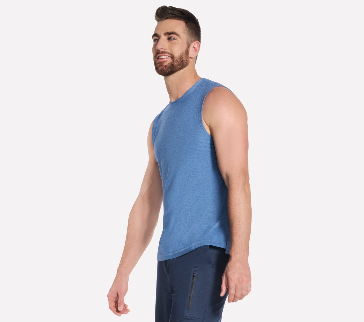 GO DRI All Day Muscle Tank / Skechers Men