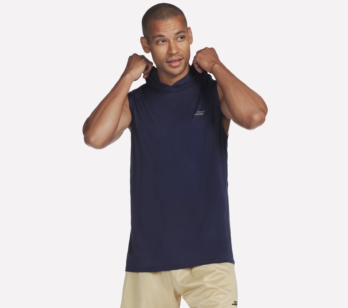 Hoops Sleeveless Hoodie / Skechers Men