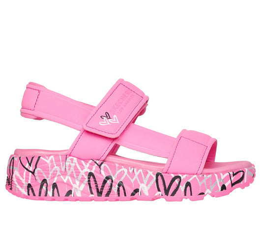 JGoldcrown: UNO Lite Sandal - Sunny Love / Skechers Kids
