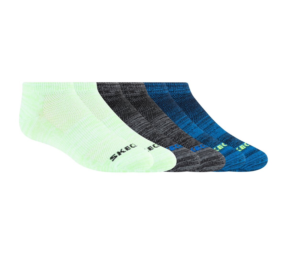 6 Pack Low Cut Non Terry Socks / Skechers Kids|Clothing