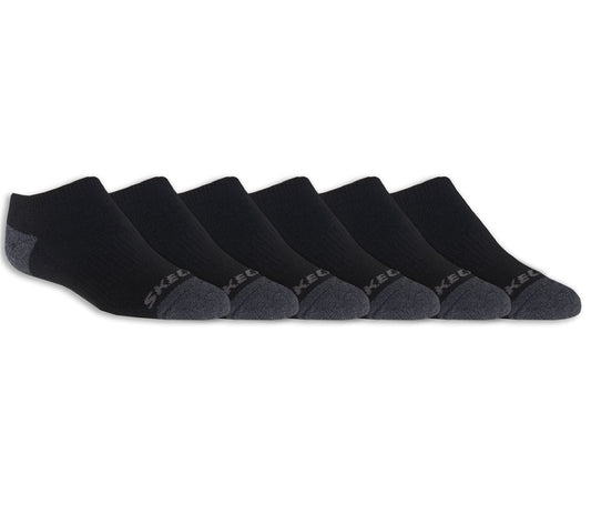 6 Pack Boys' No Show Socks / Skechers Kids|Clothing