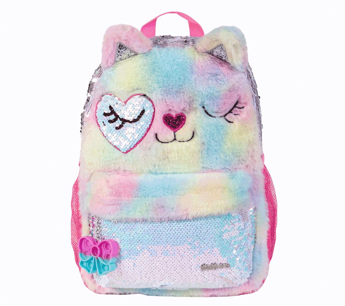 Twinkle Toes: Fur Cat Backpack / Skechers Kids|Clothing