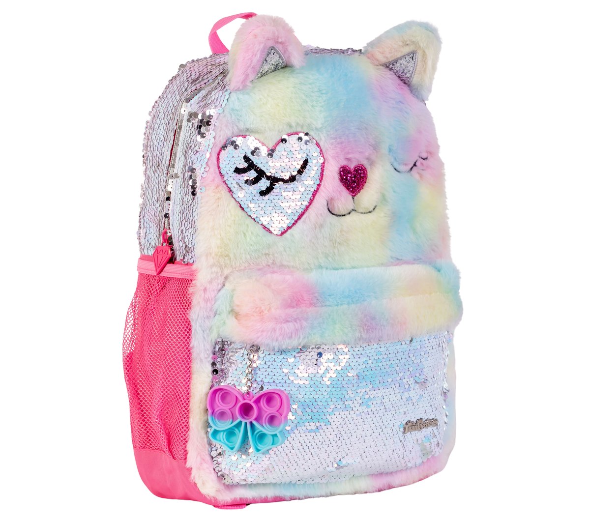 Twinkle Toes: Fur Cat Backpack / Skechers Kids|Clothing