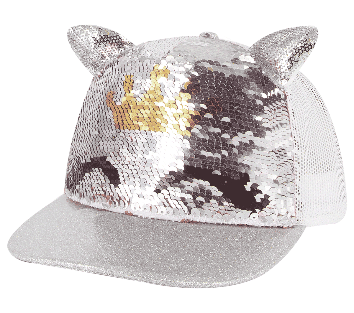 Caticorn Sequin Trucker Hat / Skechers Kids|Clothing