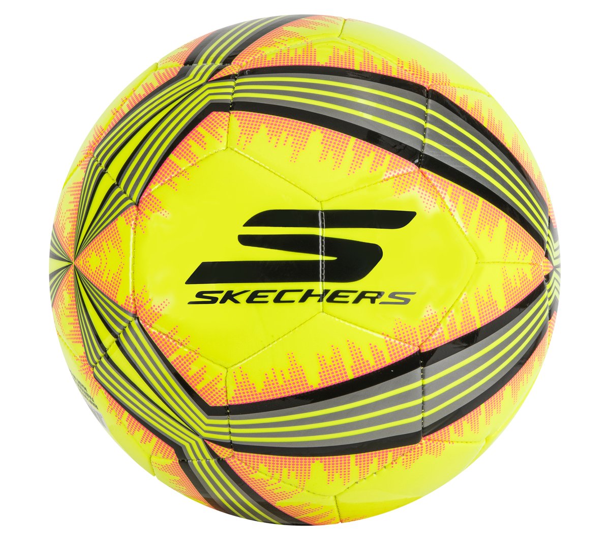 Hex Multi Mini Stripe Size 5 Soccer Ball / Skechers Clothing