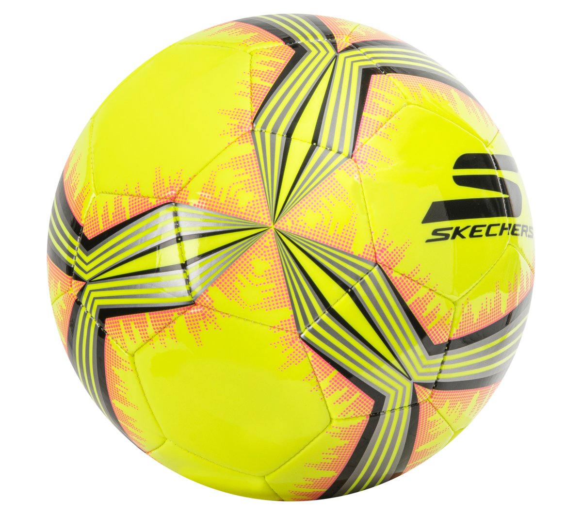 Hex Multi Mini Stripe Size 5 Soccer Ball / Skechers Clothing