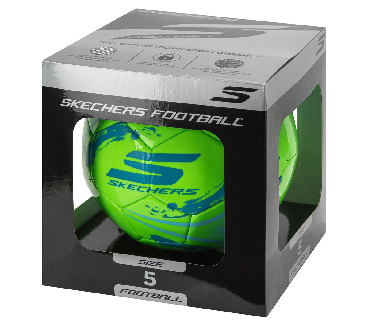 Hex Brushed Size 5 Soccer Ball / Skechers Clothing