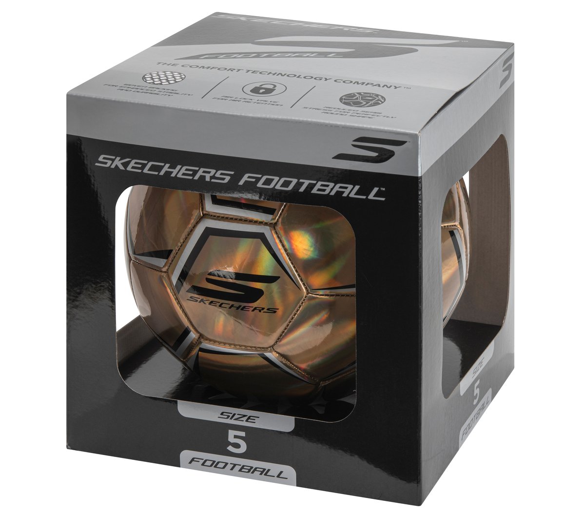 Hex Shadow Size 5 Soccer Ball / Skechers Clothing