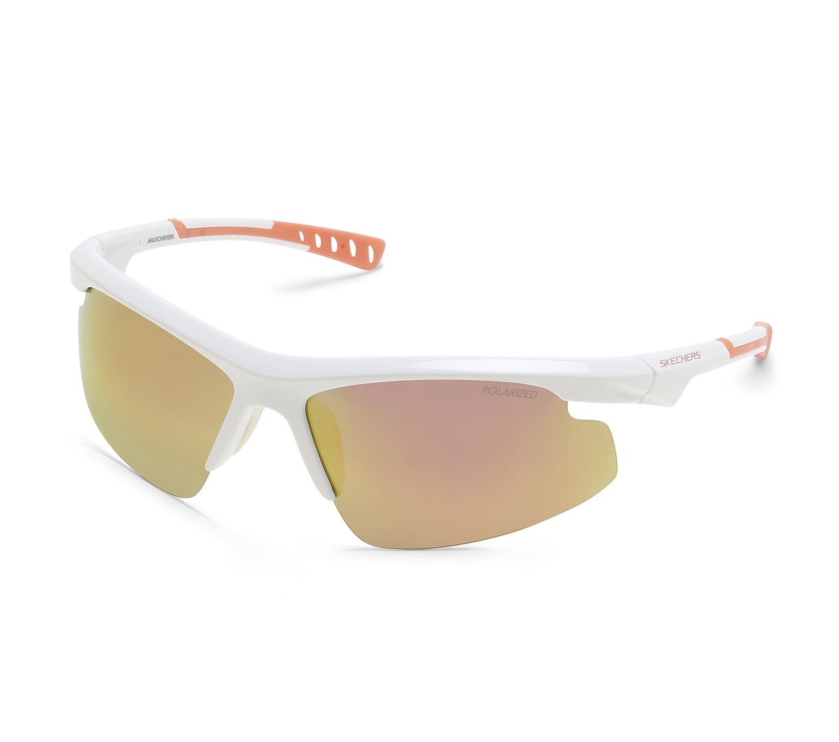 Semi-Rimless Sport Wrap Sunglasses / Skechers Clothing