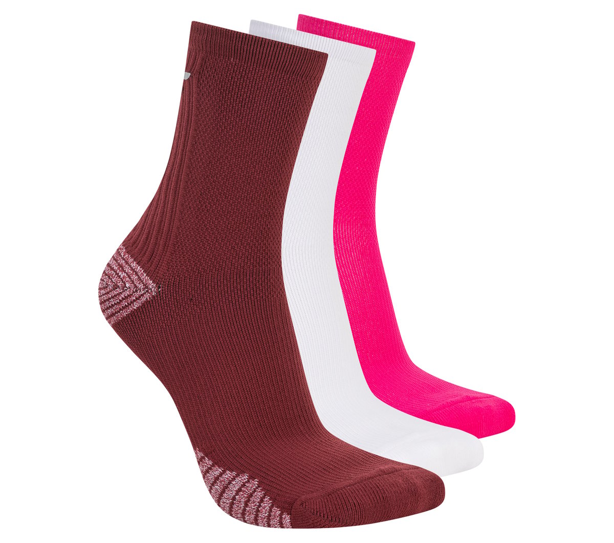 3 Pack Women's Half Terry Low Crew Socks / Skechers Clothing