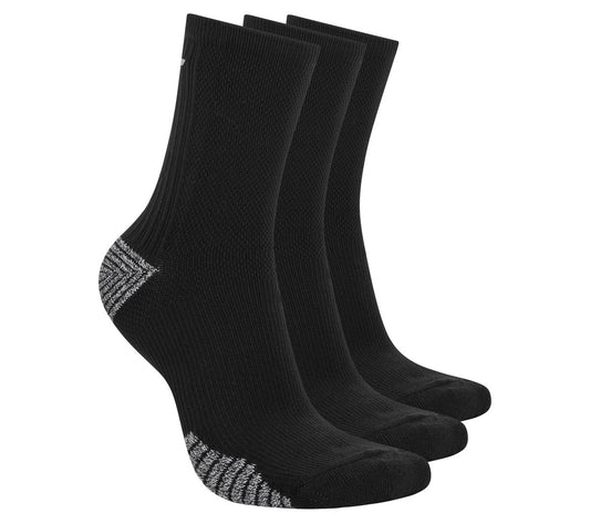 3 Pack Women's Half Terry Low Crew Socks / Skechers Clothing