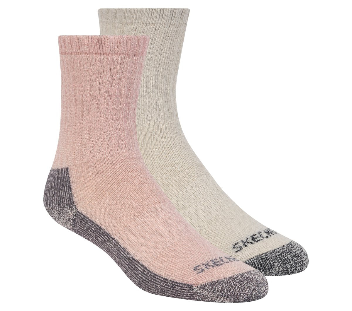 2 Pack Women's Crew Wool Socks / Skechers Clothing