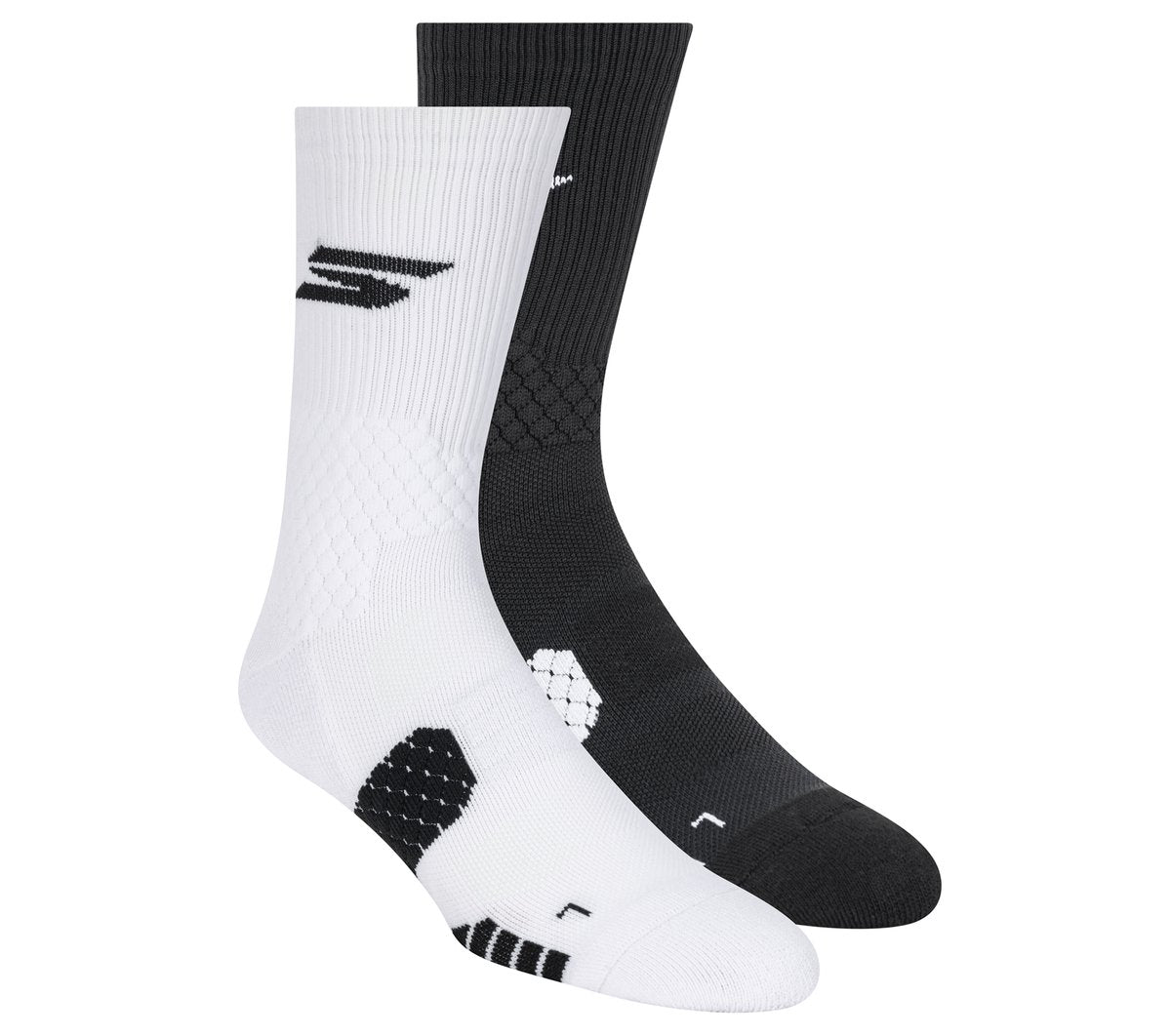 2 Pack Performance Basketball Crew Socks / Skechers Clothing
