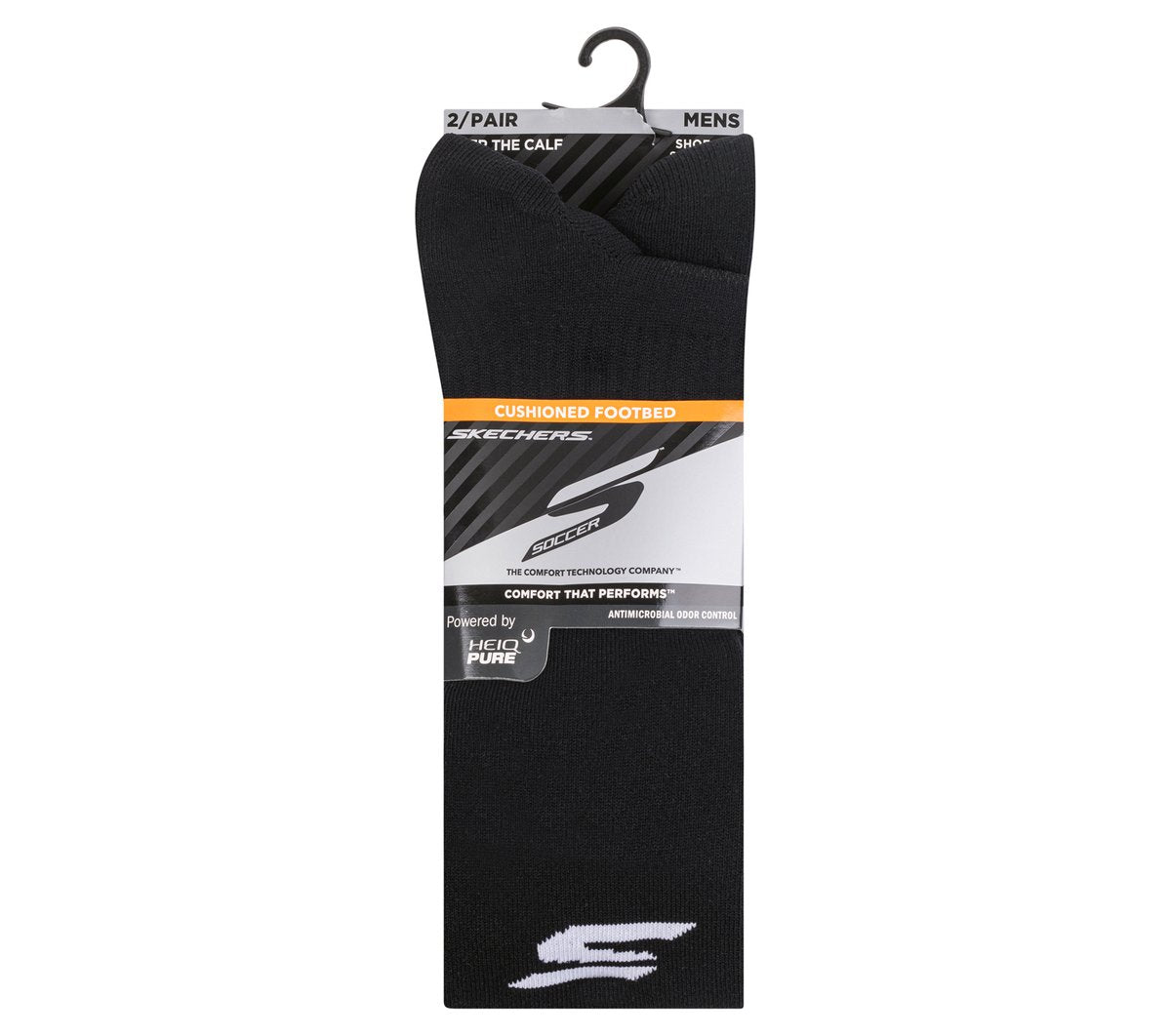 2 Pack Men's Performance Soccer Over The Knee Socks / Skechers Clothing