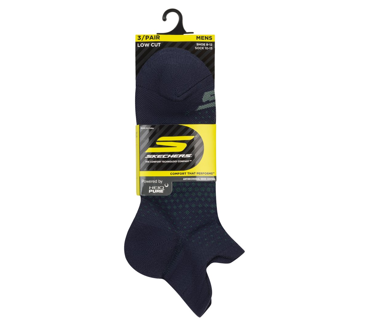 3 Pack Men's Low Cut Socks / Skechers Clothing