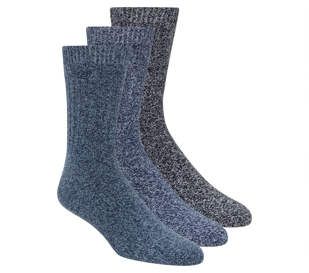 Super Soft Boot Crew Socks - 3 Pack / Skechers Clothing