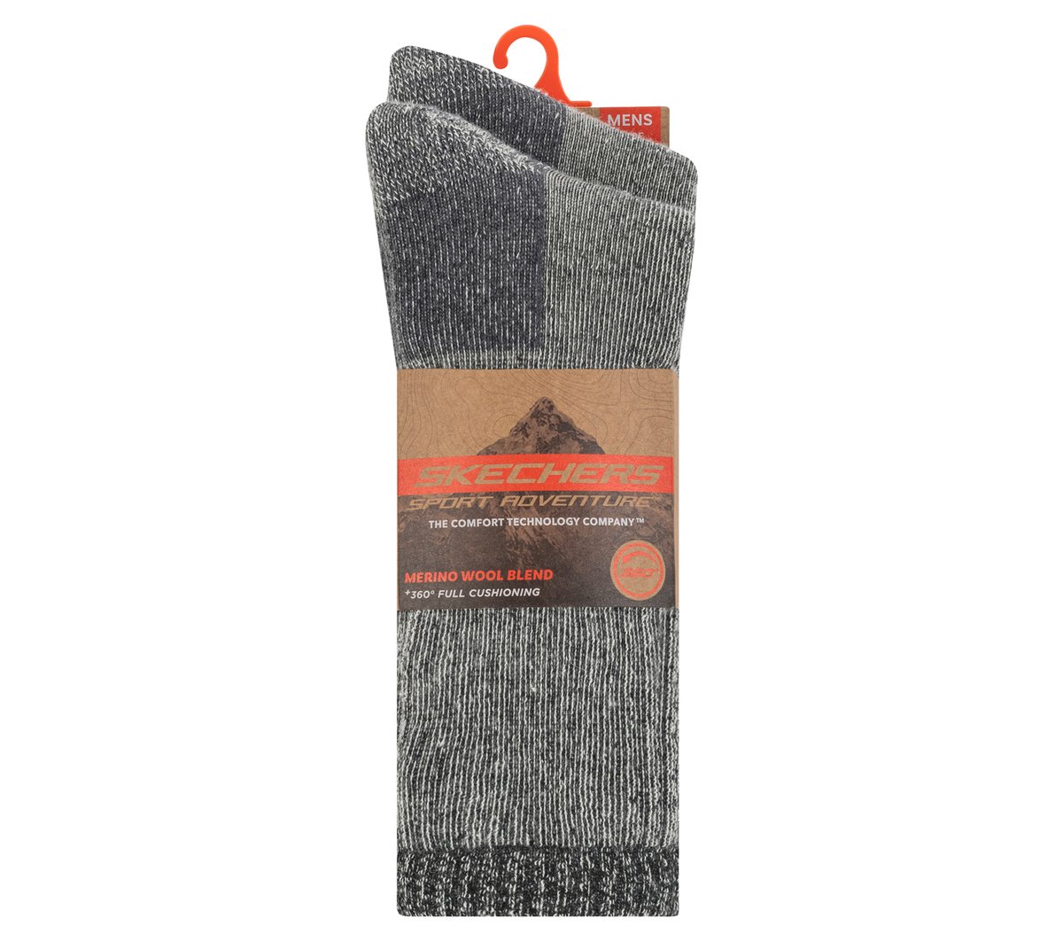 2 Pack Men's Crew Wool Socks / Skechers Clothing