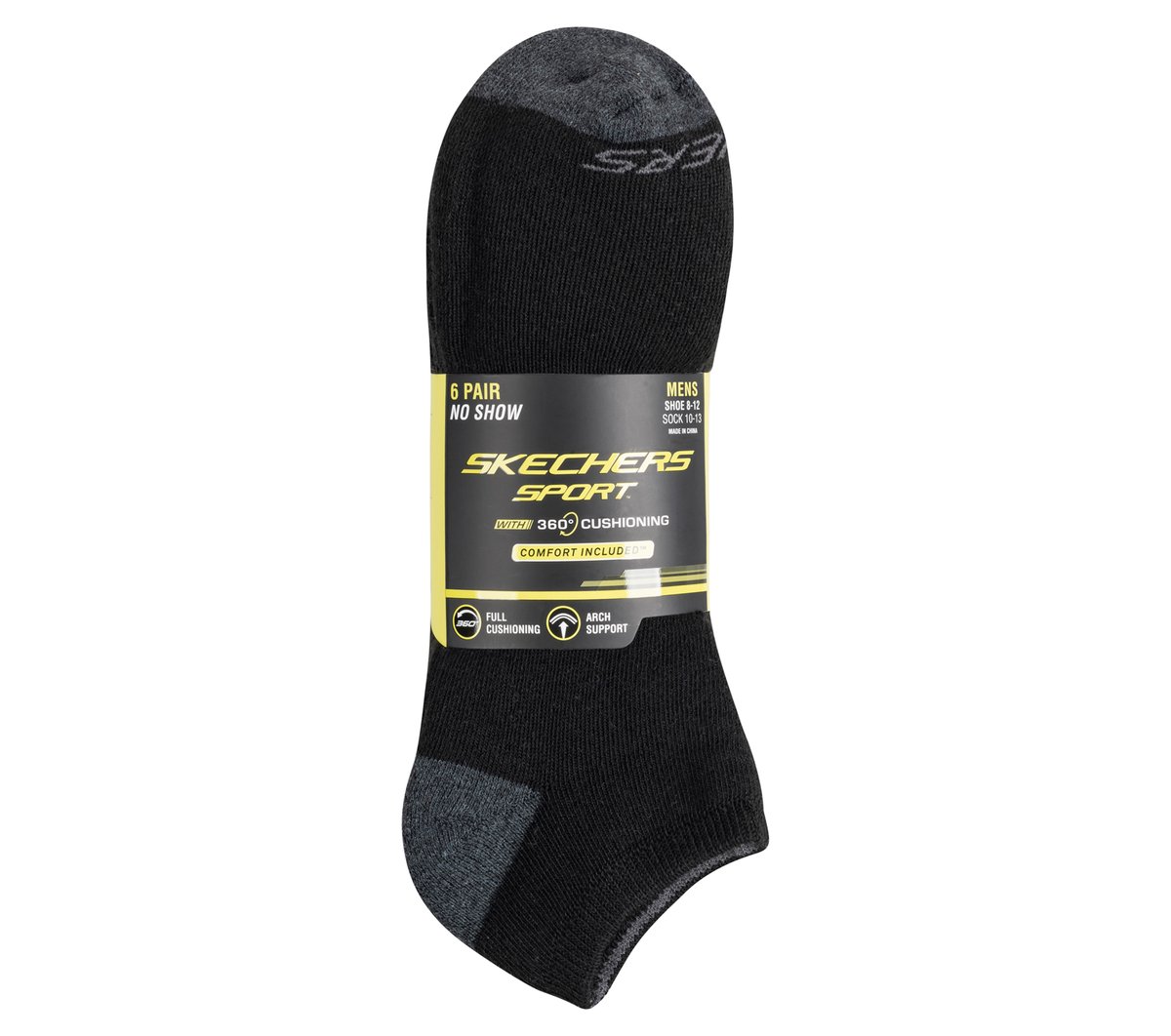 6 Pack Walking Low Cut Socks / Skechers Clothing