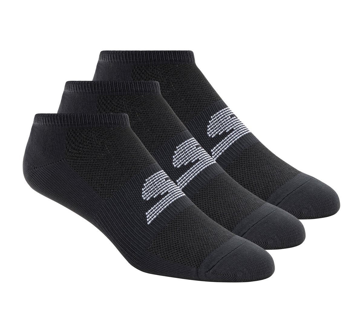 3 Pack No Show Stretch Socks / Skechers Clothing