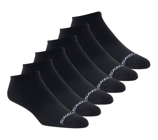 6 Pack Men's Cotton No Show Socks / Skechers Clothing