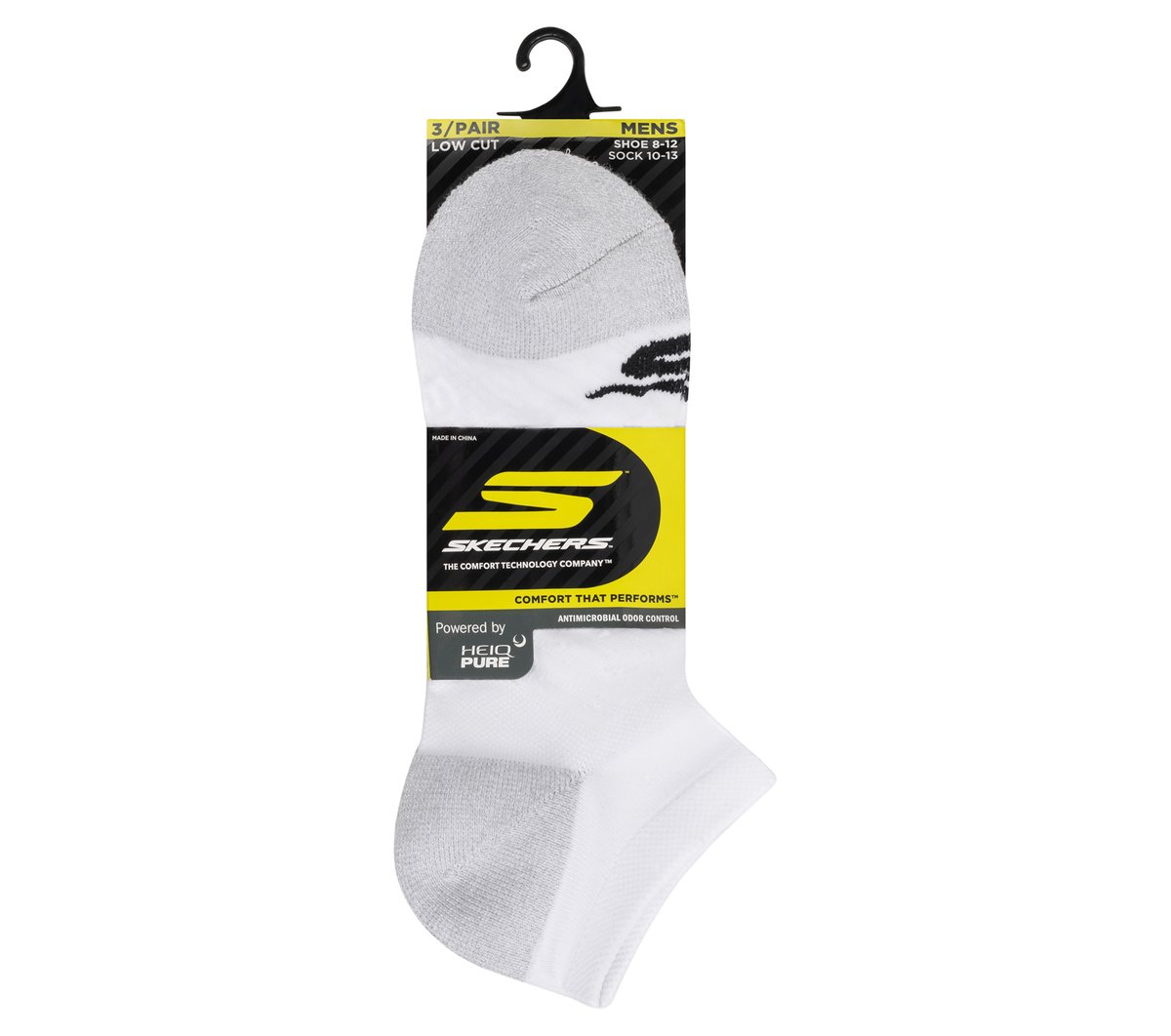3 Pack Men's Terry Low Cut Socks / Skechers Clothing
