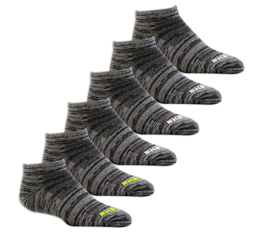 6 Pack Low Cut Non Terry Socks / Skechers Clothing