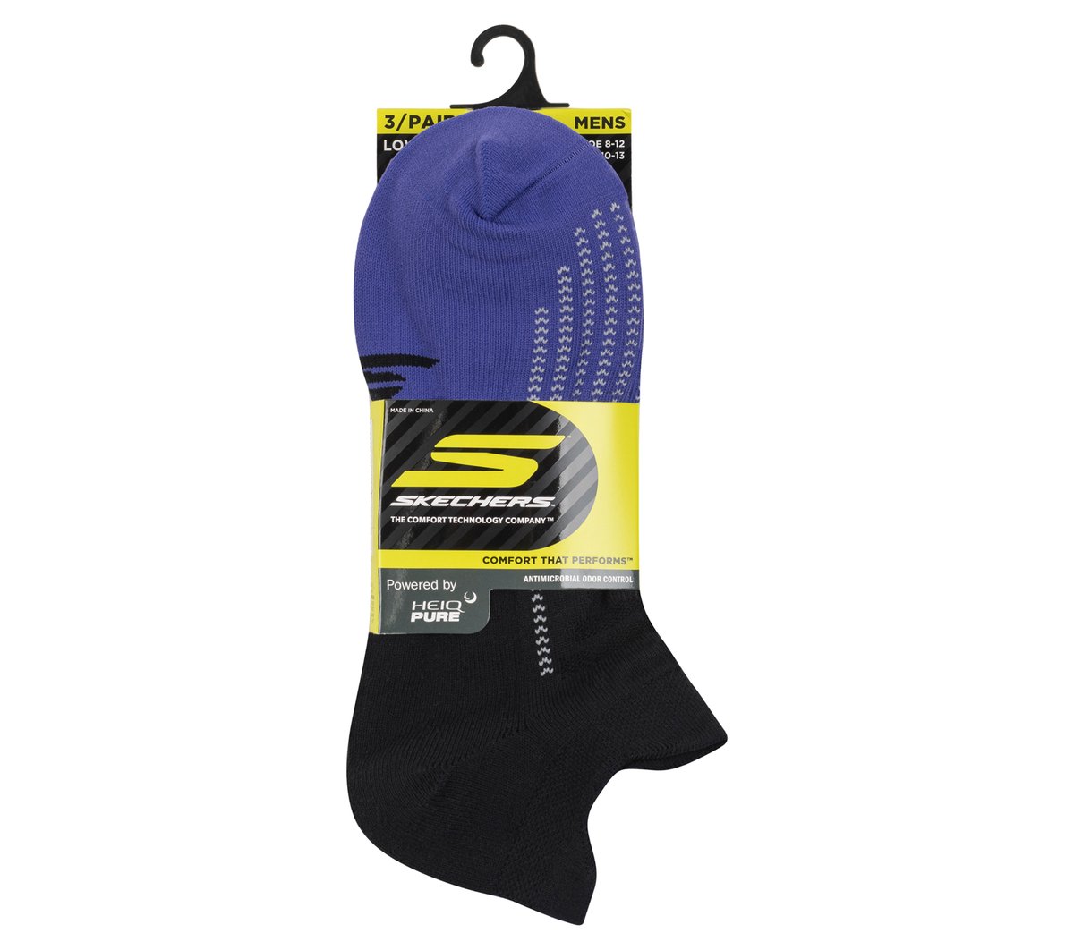 3 Pack Men's Performance Low Cut Socks / Skechers Clothing