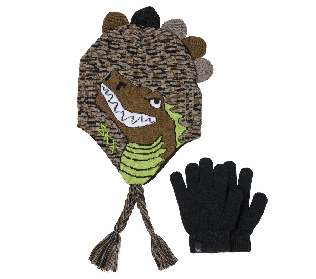 Camo Dino Hat and Glove Set / Skechers Clothing