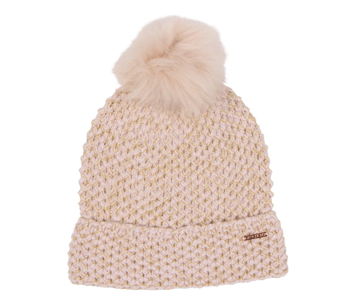 Textured Pom Beanie / Skechers Clothing