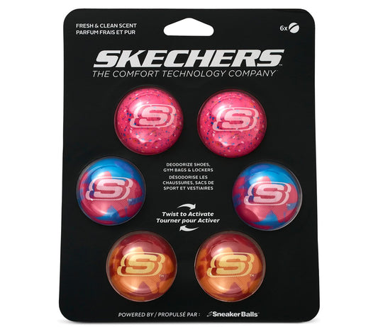 6 Pack SKX Sneaker Balls / Skechers Clothing