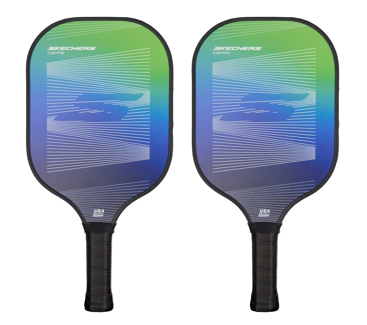 Pickleball Inspire 12mm Paddle - Blue Green / Skechers Clothing