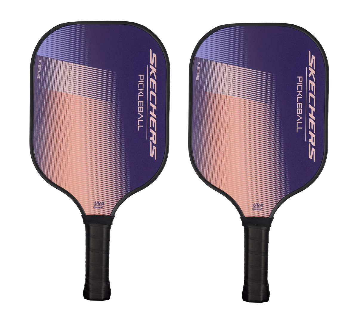 Pickleball Inspire 12mm Paddle - Purple Orange / Skechers Clothing