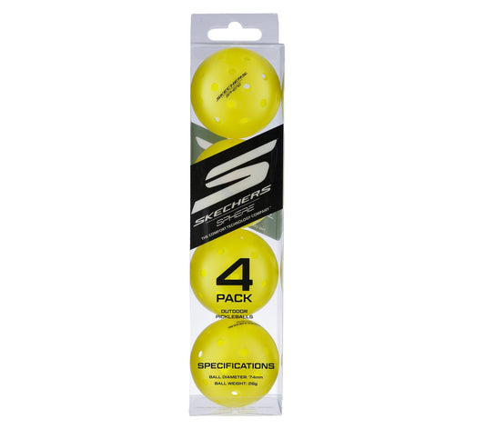 4 Pack Pickleball Sphere Balls / Skechers Clothing
