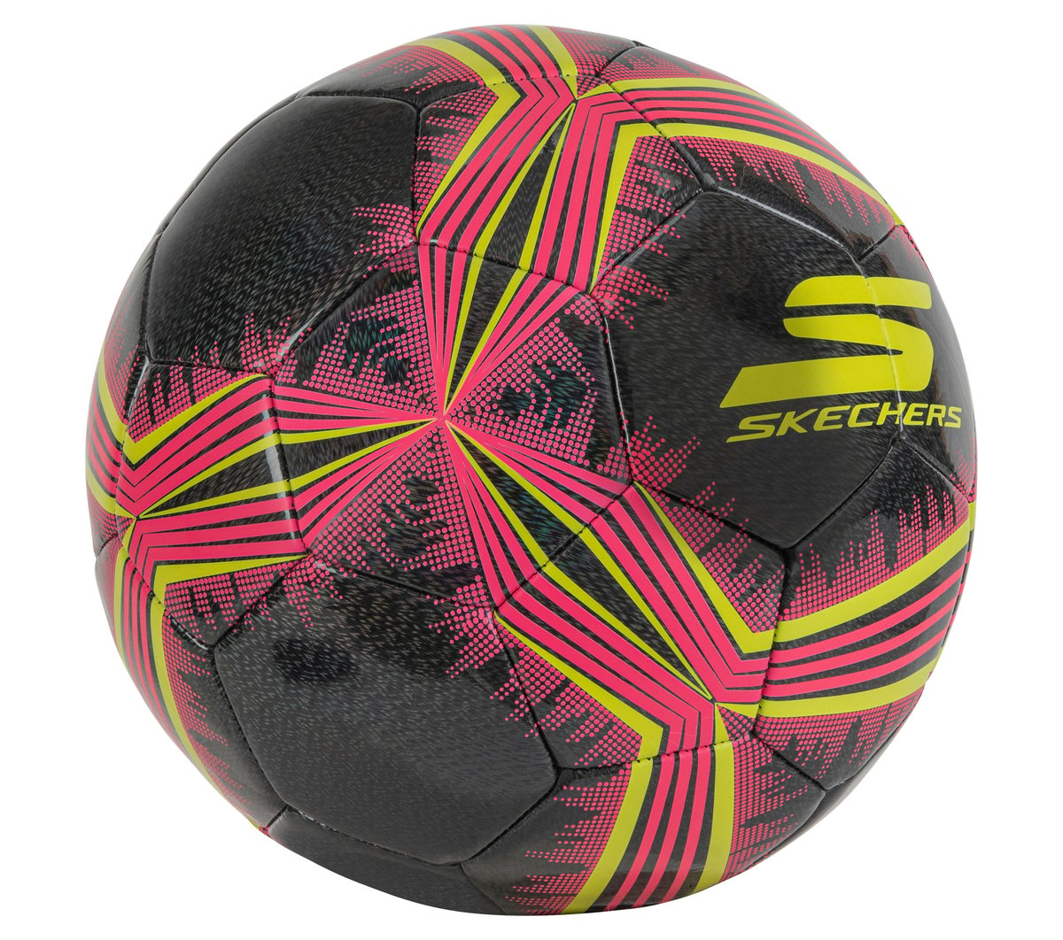Hex Multi Mini Stripe Size 5 Soccer Ball / Skechers Clothing