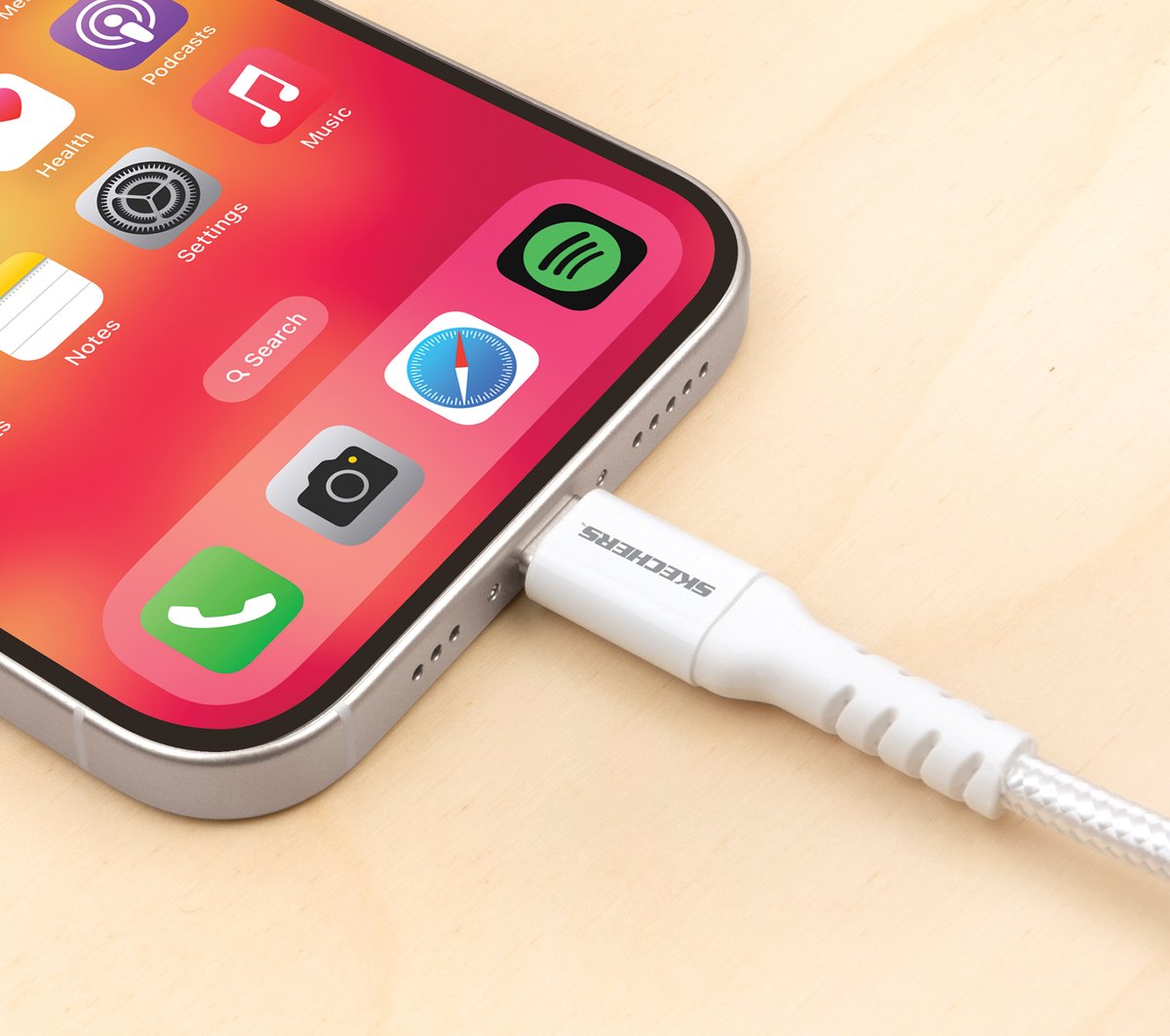 Lightning to USB-C Charging Cable / Skechers Clothing