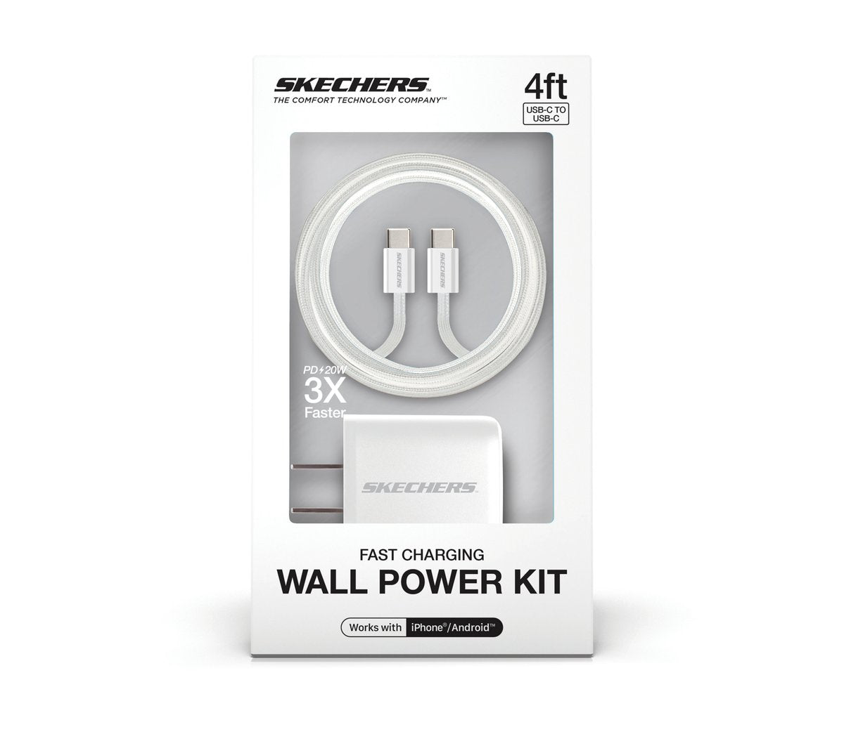 20W USB-C Wall Charging Kit / Skechers Clothing