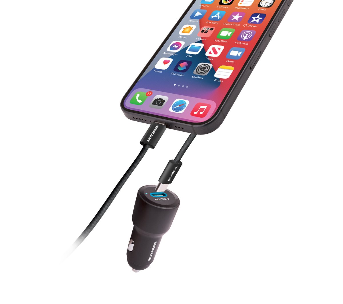 30W USB-C Car Charging Kit / Skechers Clothing